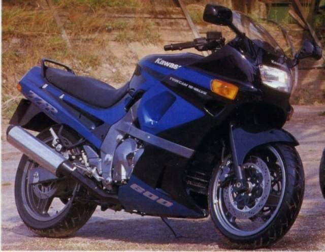 1991 1992 Kawasaki ZZ R 600